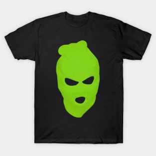 BLANK FACE GREEN T-Shirt